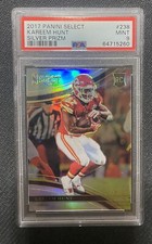 2017 Select Kareem Hunt Field Level Rookie RC Silver Prizm #238 PSA 9 💎💎