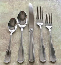 Wallace HARLOW Stainless Flatware Sets, Forks, Spoons, Knives, Choice
