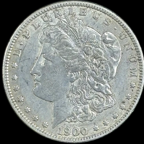 1900-O $1 Morgan Dollar - Raw AU - See Pictures