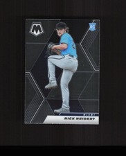 2021 Panini Mosaic #275 Nick Neidert ROOKIE CARD Miami Marlines. rookie card picture