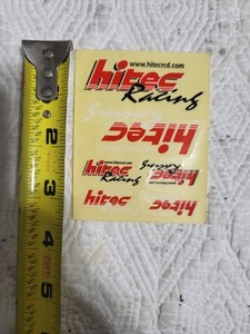  Hitec Decal Sheet