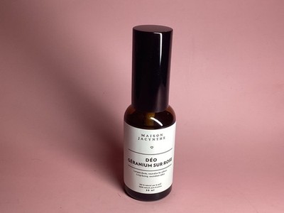 Maison Jacynthe Geranium on rose - Deodorant 30mL