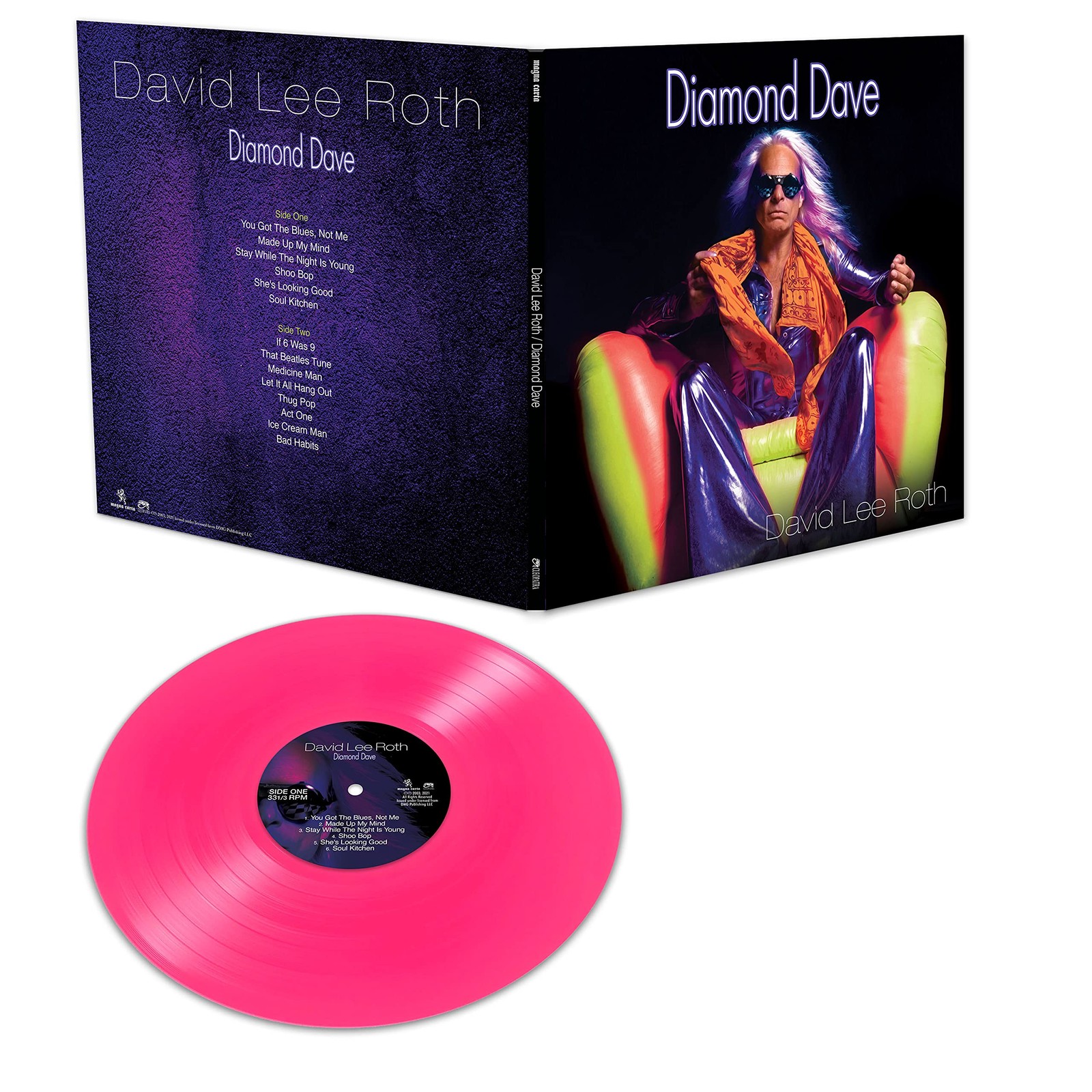 David Lee Roth Diamond Dave LP Vinyl NEW