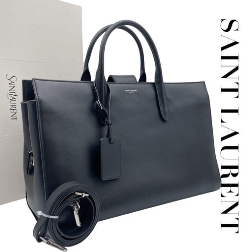 Yves Saint Laurent Vhtf/Extreme Jane Tote Bag Black 2Way 6252 Women's bags—cute,