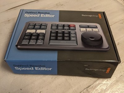 OPEN BOX Blackmagic Design DaVinci Resolve Speed Editor NO Software License