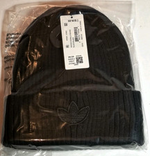 Adidas / ORIGINALS RIB CUFF BEANIE / IV3060 / Black / Black / 3 inch cuff