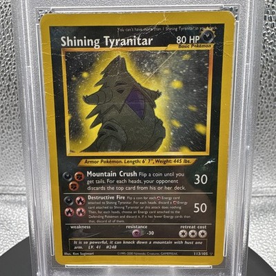 Shining Tyranitar 113/105 Neo Destiny Holo for sale online | eBay