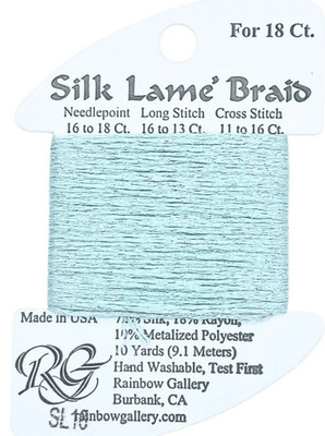 Rainbow Gallery Silk Lame Braid Thread Needlepoint Cross Stitch All Sizes