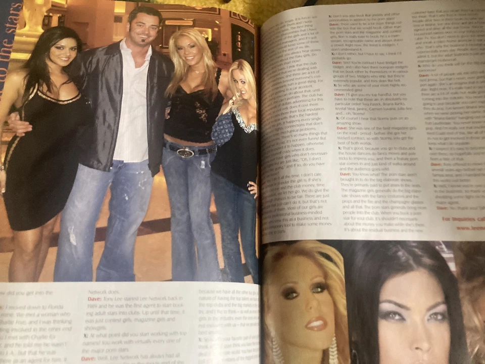 Extreme Adult Magazine Baltimore DC Strip Clubs 2006 RARE Advertising Red Light Foto 4 de 4