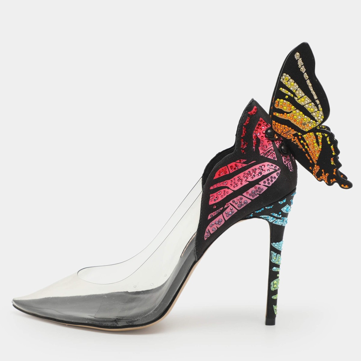 Sophia Webster Chiara Size 41 Multicolor PVC and Satin Pumps | eBay