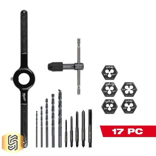 Milwaukee 49-22-5601 17PC Metric Tap and Die Set | eBay