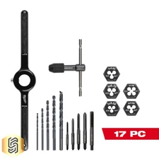 Milwaukee 49-22-5601 17PC Metric Tap and Die Set