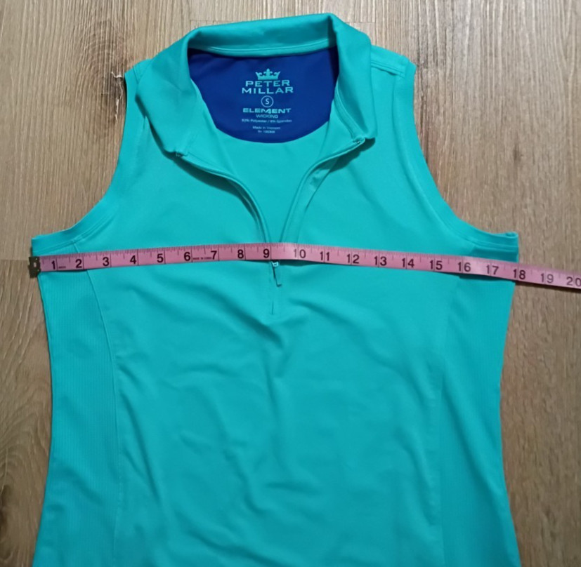 Peter MILLAR Elements Wicking Size Small Women Sl… - image 7
