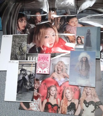 (G)I-DLE i-dle Kpop Alben Album Sammlung 5 Alben + Poster & Zubehör, POB Merch