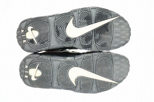 NIKE Men 11.0US Air More Uptempo 2020 414962-002 Black White Branded Vintage C - Picture 6 of 9