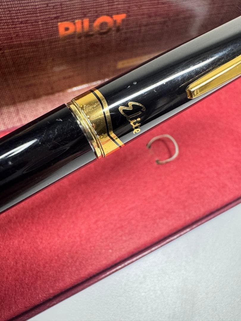 PILOT Elite Fountain Pen 14K-585 ＜M＞ | eBay