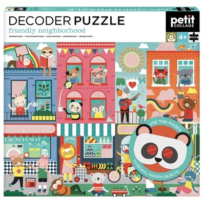 Petit Collage Friendly Neighborhood Decoder Puzzle, 100