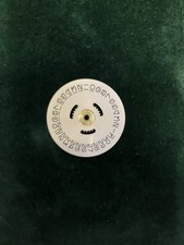 Rolex Vintage Oysterdate Precision 6694 Argento Data Ruota Calendario Disco Usato