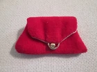 Vintage Barbie #992 Golden Elegance ~ Red Velvet Clutch Purse