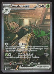 Sinistcha ex 210/167 Twilight Masquerade Special Illustration Rare