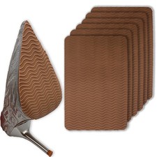 Shoe Sole Protectors 3.9 6.7 Inch Cuttable Rubber Grip Pads for High Heels,...