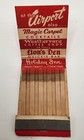 The Four Winds At The Airport. Kansas City, Missouri. Unstuck Matchbook — photo 5