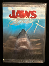 Richard Dreyfuss Autographed Jaws Anniversary Edition DVD Cover