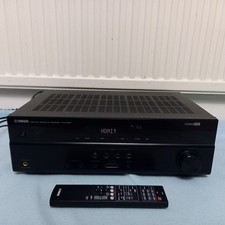 black 5.1 AV receiver YAMAHA HTR-2064 3x HDMI 3D ARC remote CONTROL