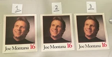 Joe Montana #16 Commemorative Book
