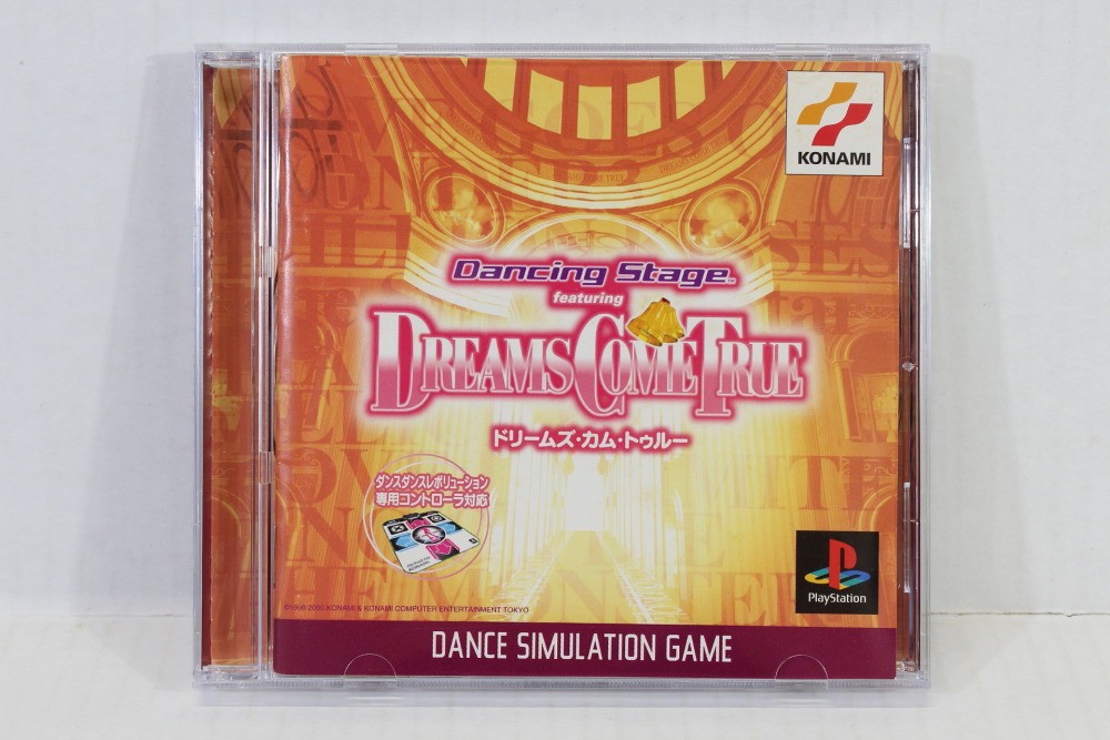 Dancing Stage featuring Dreams Come True DDR CIB PS1 PS PlayStation 1 JP Japan