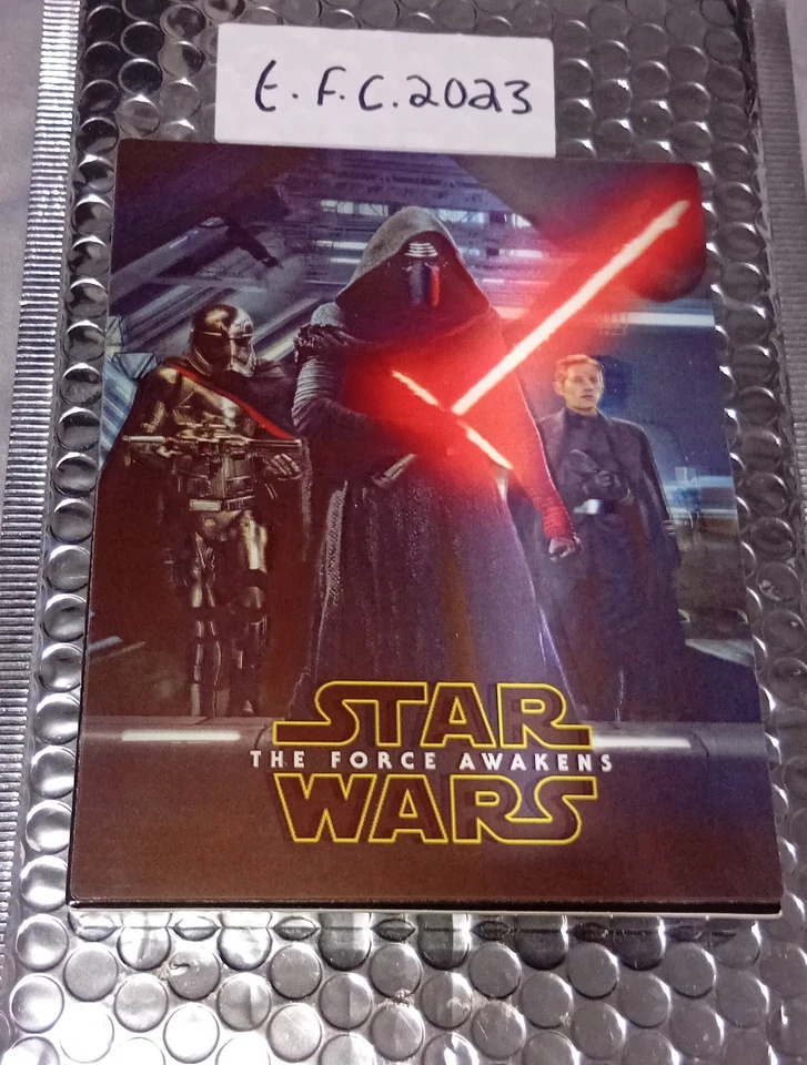 Star Wars Episode 7 The Force Awakens Lenticular Steelbook/3 discs/booklet - Image 4 of 4