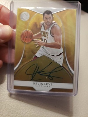2018-19 Panini Opulence Gold Kevin Love /79 SP Autograph On Card