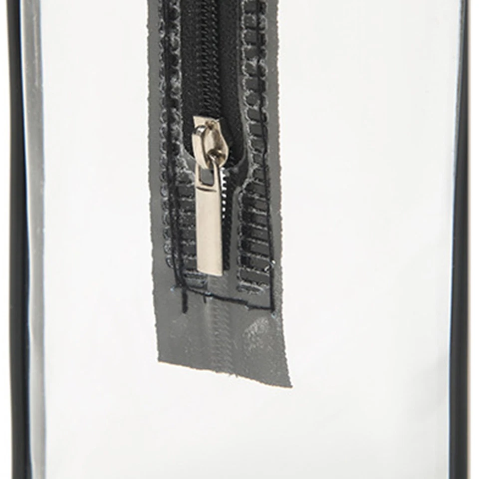 Paquete de 6 bolsas de almacenamiento de PVC arte juguete ropa de cama edredón transparente con cremallera 11*4*8 pulgadas Foto 4 de 4