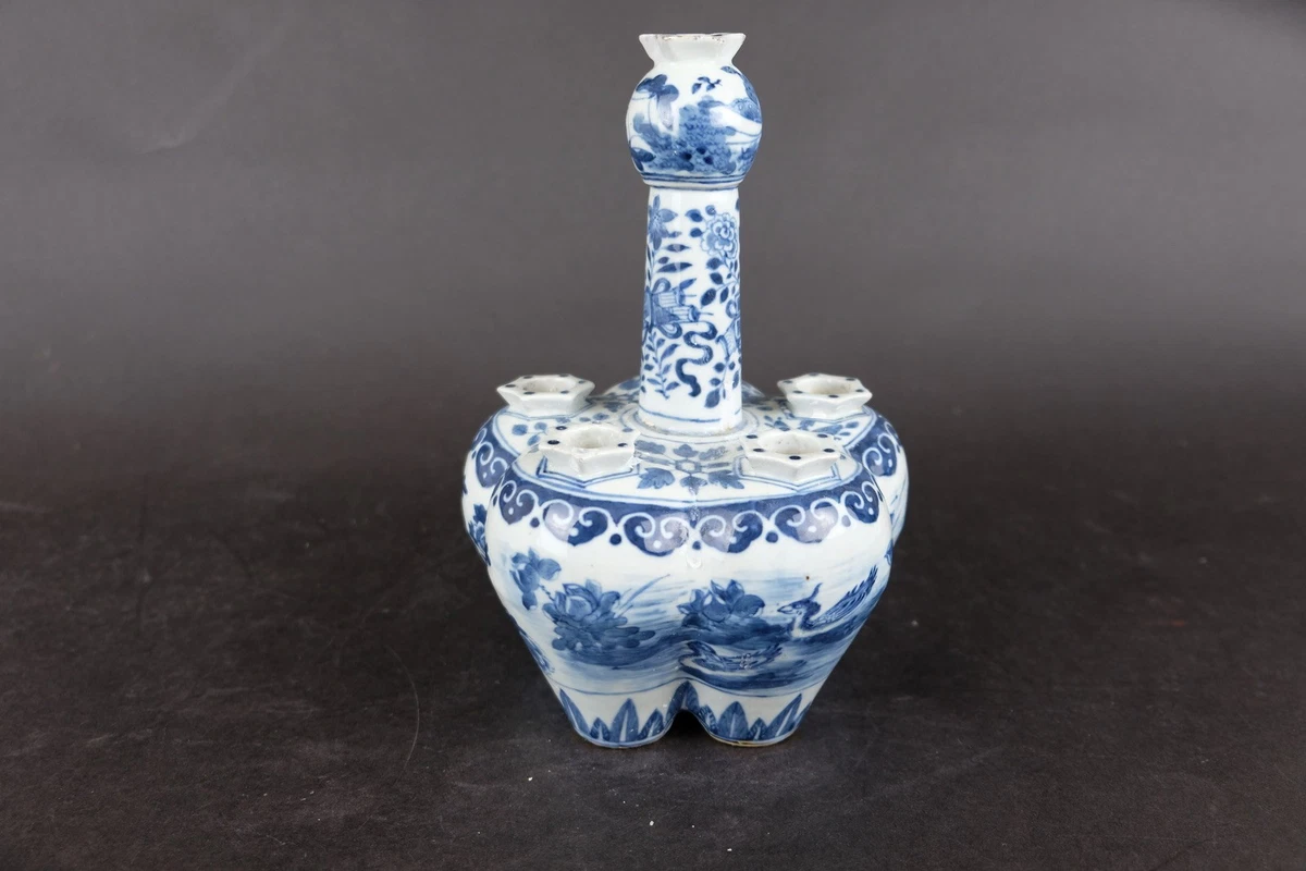 蓝色1800-1849 中国古董花瓶| eBay