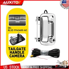 8L3Z-9943400-AC Tailgate Handle w/Rear Camera Chrome For 2004-2014 Ford F150
