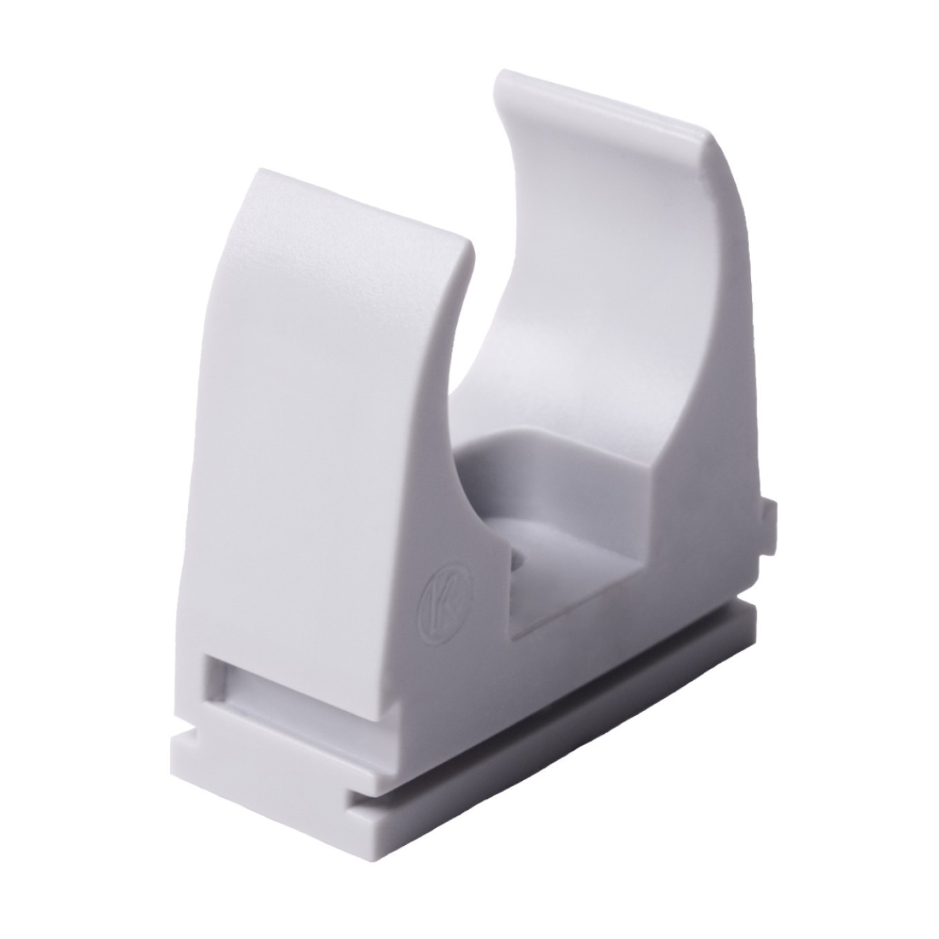 Clamp for pipes EN 20mm light grey 5320_KB