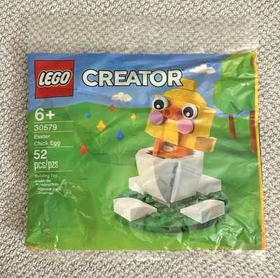 30579 LEGO Easter Chick Egg, Creator, Brand New in Sealed Polybag, Retired