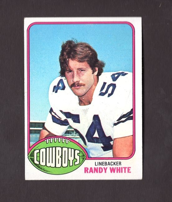 1976 Topps # 158 ROOKIE Randy White Dallas Cowboys SHIPPING IS FREE