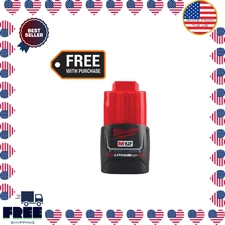 12V Lithium Ion 2.0 Ah Compact Battery Pack Rechargeable Power Tool Replacement.