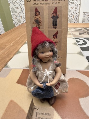 Tuula Birgitte Frigast Doll Denmark Vintage Danish Porcelain Doll - Picture 2 of 3
