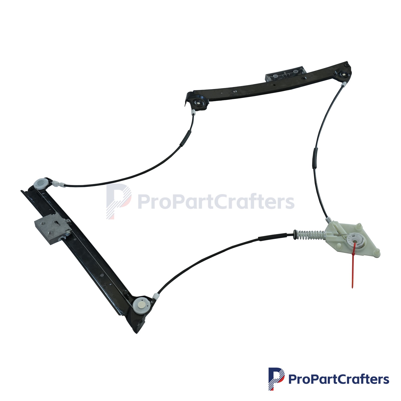 3W0837401J For 04-18 Bentley Continental GT Coupe Front Left Window Regulator