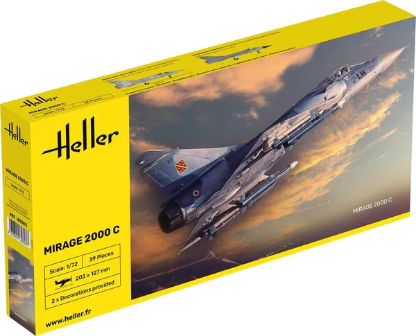 Heller Maquette Avion : Mirage 2000 C - Image 2