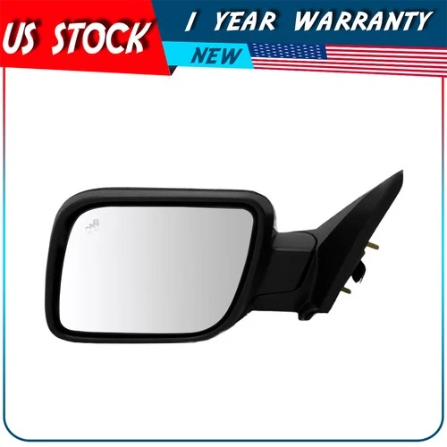 Door Mirror Left Side Power Heated Puddle Turn Lamp Bsd For 16-19 Ford Explorer