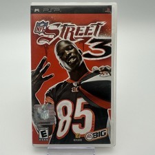 Sony PSP "NFL Street 3" - 2006 EA NO GAME Just Case Cover Art