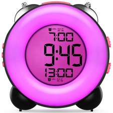 Banne Bon Loud Alarm Clock with Optional Alarm Dual Alarm Setting Snooze...
