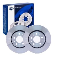 2X Hella Bremsscheiben 287Mm Vorne Passend FüR Volvo 740 760 780 940 960