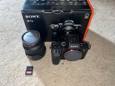 Sony Alpha a7 III Mirrorless Camera Digital 4k 2 Lenses Included