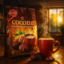 DXN Cocozhi Flavored Chocolate Drink Mix with Ganoderma 20 sachets Free Shipping