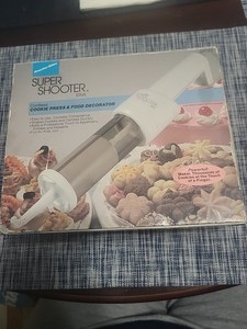 Proctor Silex Super Shooter Plus Cordless Cookie Press & Food Decorator (G0123)