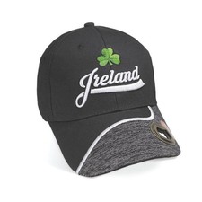 Allied Imports Souvenirs Ireland Embroidery Cotton Baseball Cap Built in Opener